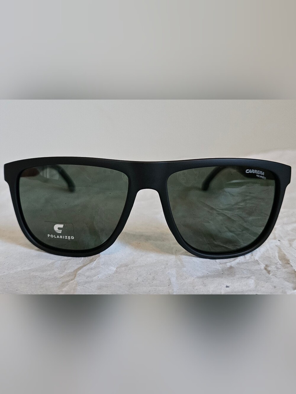 Carrera Matte Black Polarized Sunglasses - 8059/S